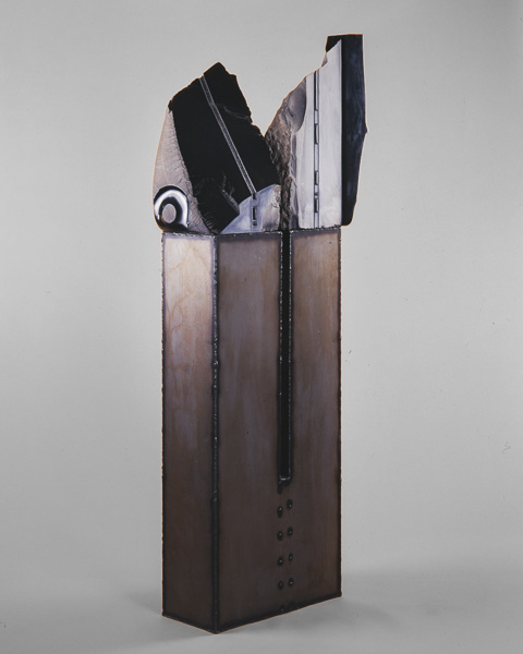 Code, Skulptur, Otto Berndt Steffen, 1996, Marmor