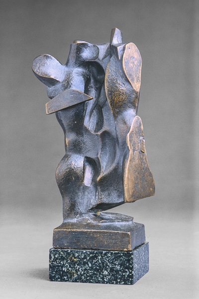 Der Leib, Plastik, Otto Berndt Steffen, 1982, Bronze