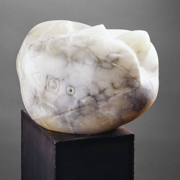 Der Morgen, Skulptur, Otto Berndt Steffen, 1996, Alabaster