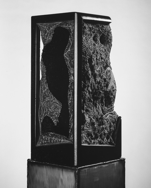 Die Idee, Skulptur, Otto Berndt Steffen, 1992, Granit