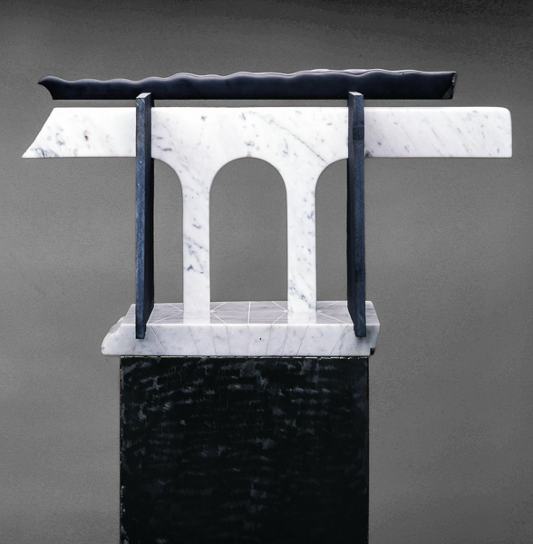 Illusion, Objekt, Otto Berndt Steffen, 1996, Stahl