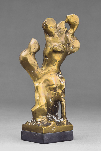 Konfrontation II, Plastik, Otto Berndt Steffen, 1983, Bronze