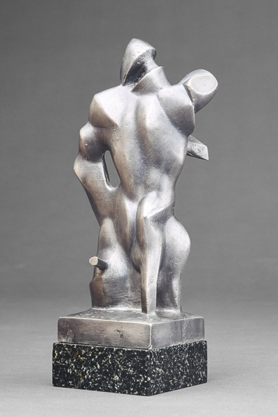 Konfrontation I, Plastik, Otto Berndt Steffen, 1981, Zinn