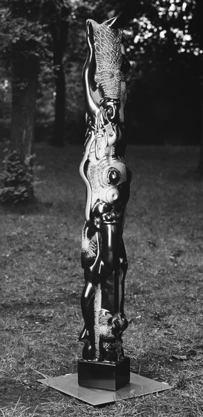 Kreatur, Skulptur, Otto Berndt Steffen, 1992–95, Marmor