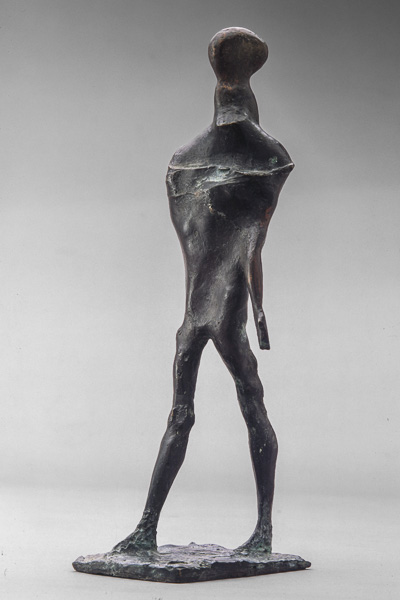 Schreitender, Plastik, Otto Berndt Steffen, 1987, Bronze