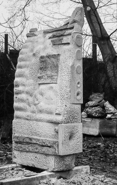 Zwischen den Gezeiten, Skulptur, Otto Berndt Steffen, 1996, Marmor